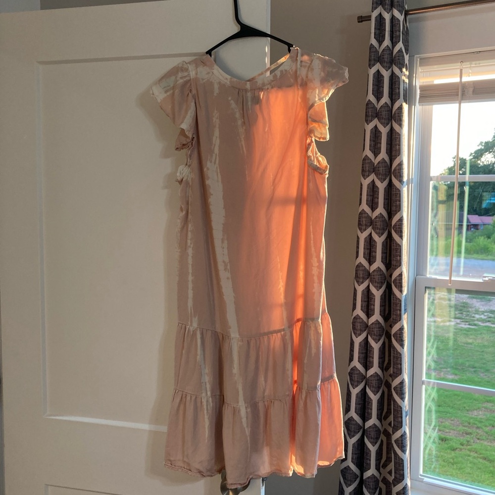 Pink and Cream Dress